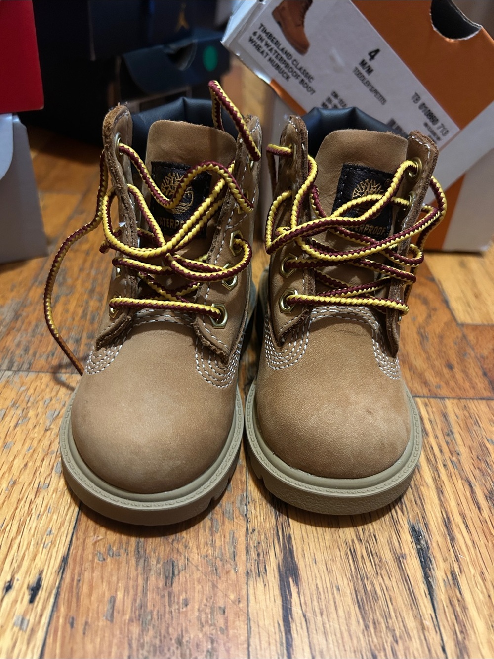 Timberland Toddler Wheat Brown Waterproof Boots